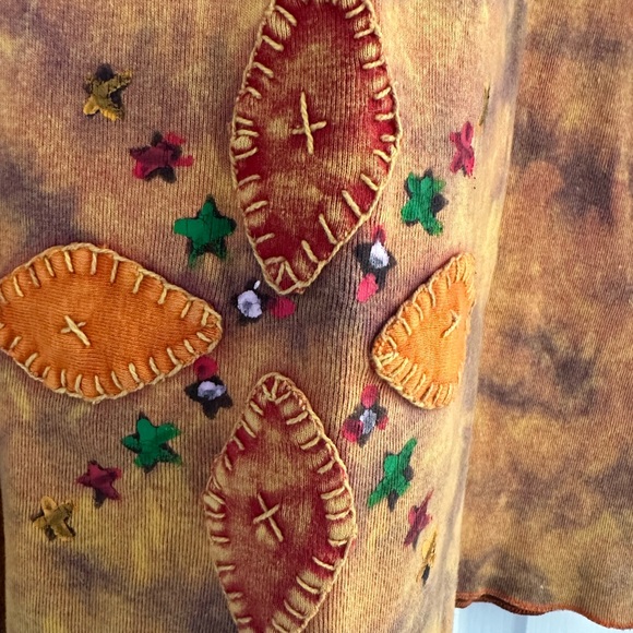 Women's Multicolor Bohemian Top - Picture 4 of 5